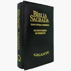 BIBLIA RC PJV LETRA GIGANTE COM HARPA AVIVADA E CORINHOS CARTEIRA PRETA EDIFIQUE