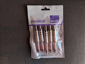 CONECTOR P10 STEREO PROFISSIONAL MXT KIT C/5