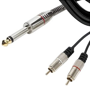 CABO JJF 2RCA+P10 1,5 METROS