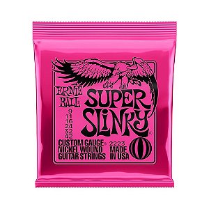 ENCORDOAMENTO PARA GUITARRA 0.09/0.42 SUPER SLINK ERNIE BALL