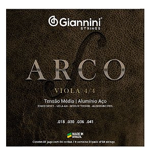 ENCORDOAMENTO PARA VIOLA DE ARCO 4/4 GIANNINI ARCO