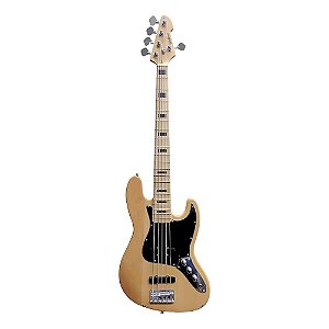 CONTRA BAIXO WALDMAN JAZZ BASS 5 CORDAS NATURAL GJJ-205X S PASSIVO