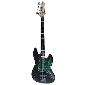 CONTRABAIXO WALDMAN JAZZ BASS ELETRICO PASSIVO 4 CORDAS VERDE ESMERALDA