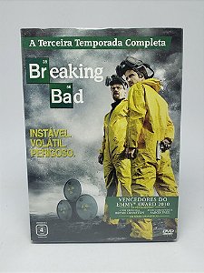 Box Dvd Serie Breaking Bad - 3ª Temp. Original Lacrado