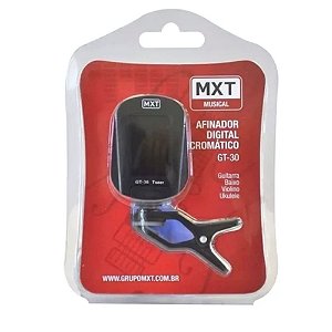 AFINADOR MXT DIGITAL GT-30 PRETO