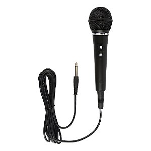 MICROFONE DINÂMICO M1800B PRETO MXT