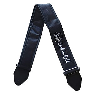 ALÇA CORREIA BORDADA ROCK N ROLL