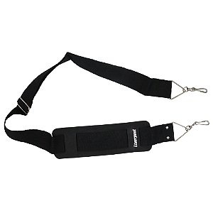 TALABARTE CORREIA LIVERPOOL 2 GANCHOS PRETO COM OMBREIRA