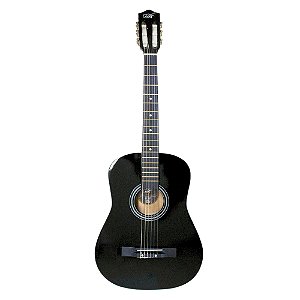 VIOLÃO NYLON ACÚSTICO MXT PRETO  38C-BK