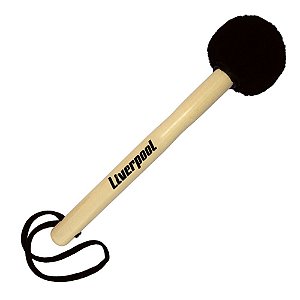 MAÇANETA CABO MADEIRA 300MM  LIVERPOOL PRETA MC48P