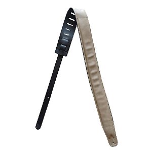 ALÇA CORREIA SAM LV/7 COURO BEGE ALMOFADADA