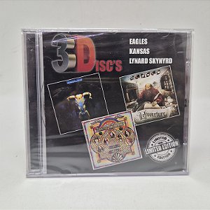 CD 3Disc's Eagles + Kansas + Lynard Skynyrd