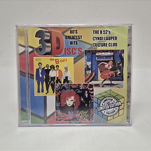 CD 3Disc's The B52's  + Cyndi Lauper + Culture Club