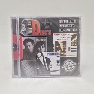 Cd 3Disc´s Tears For Fears + The Pretenders + Simple Minds