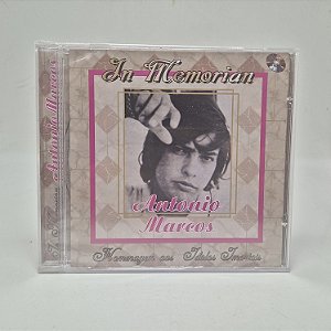 Cd Antonio Marcos - In Memorian - Sucessos