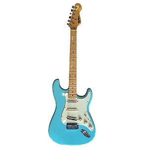GUITARRA PHX ST-2 STRATOCASTER VINTAGE DAPHNE BLUE AZUL (CUSTOM)