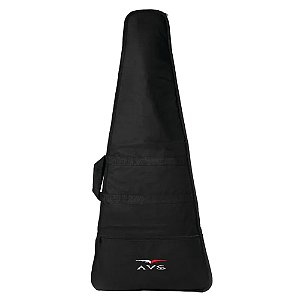 CAPA DE GUITARRA LUXO PRETO AVS