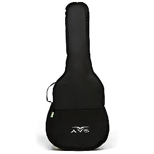 CAPA PARA VIOLÃO CLÁSSICO SIMPLES PRETO AVS