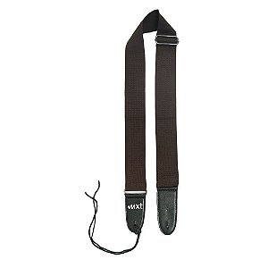 CORREIA TIPO ALÇA PARA VIOLÃO, GUITARRA MXT NY-01M MARROM