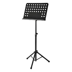 ESTANTE DE PARTITURA MAESTRO TRIPÉ + TAMPO PRETA