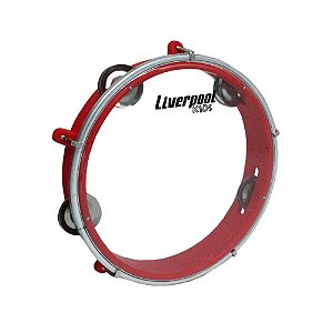 PANDEIRO LIVERPOOL KIDS 8 POLEGADAS VERMELHO