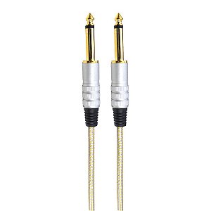 CABO MXT P10+P10 5 METROS REVESTIDO DOURADO MARROM