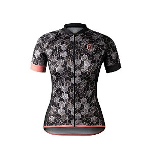 Camisa Ciclismo Feminina New Abstract  - Ultracore