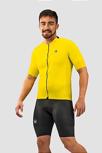 Camisa Ciclismo Masculina Start All Fit Lemon - Free Force