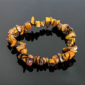 Pulseira de Olho de Tigre - Qualidade Extra