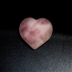 Quartzo Rosa em Formato de Coração