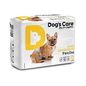 FRALDA DESCARTAVEL MACHO P DOGS CARE