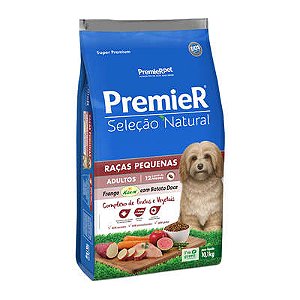 Premier Selecao Natural Caes Adulto Racas Pequenas Batata Doce 1kg