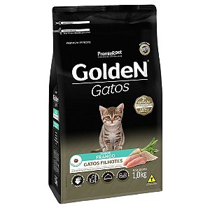 Golden Gatos Filhotes Frango 1 Kg