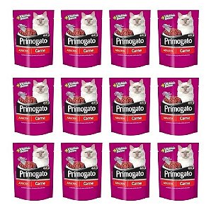 Primogato Sache Carne 12X85G