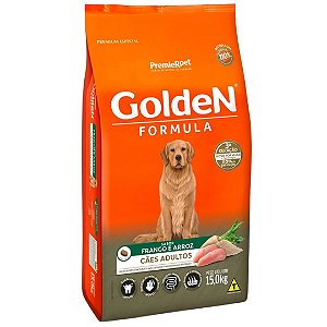 Golden Formula Cães Adulto Frango Raças Médias e Grandes 3KG