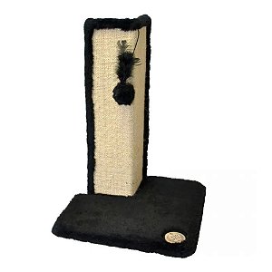 Arranhador Protector Preto Canto/moveis 41x41x56cm