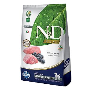 Nd Prime Canine Cordeiro Medium 2,5 Kg