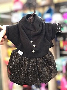 REF 850.2 VESTIDO SOFT PRETO M