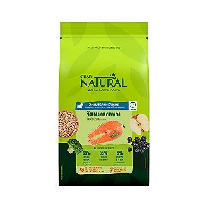 Ração Guabi Natural Cão Adulto Mini Peq Salmao Cevada 2,5Kg