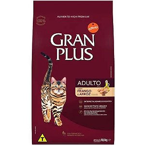 Gran Plus Gato Adulto Frango E Arroz 1Kg