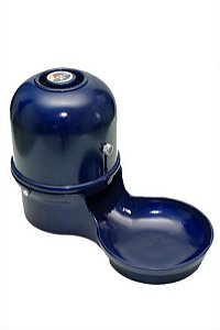 COMEDOURO VIDA MANSA 1500 ALUMÍNIO AZUL