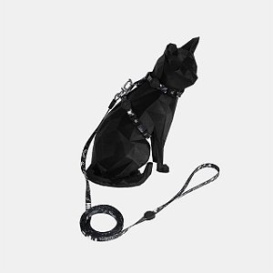 Peitoral Com Guia Harry Potter Always Para Gatos - M