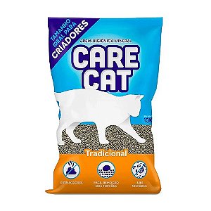 AREIA HIGIENICA GATO CARECAT 10KG