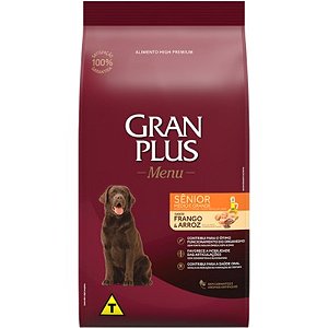 Ração Gran Plus Menu Cao Senior Médias E Grandes 3Kg