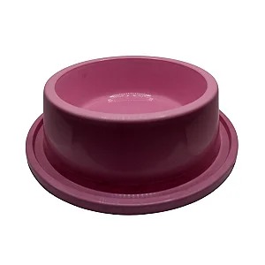 COMEDOURO PEQUENO 1000ML ROSA