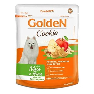 Golden Cookie Caes Adultos Porte Pequeno MaÇÃ E Aveia 350g