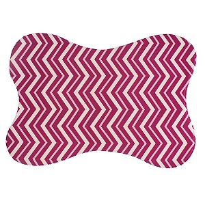 JOGO AMERICANO ZIG ZAG ROSA