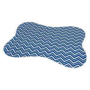 JOGO AMERICANO ZIG ZAG AZUL