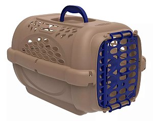 CAIXA DE TRANSPORTE PANTHER GOLD PLASTPET - Nº2 AZUL