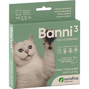 Banni 3 0,3ml Ate 2,5kg